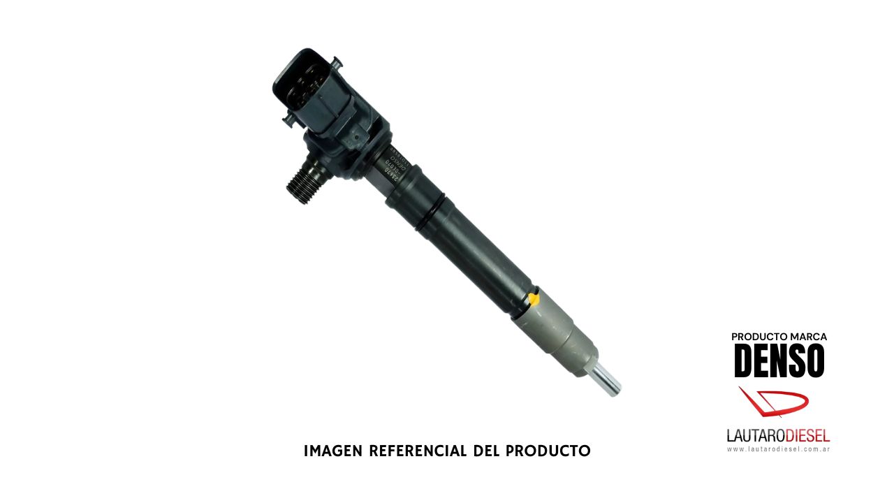 Inyector completo para Hilux Denso 2020 motor 2,4 2GD | 23670-0E070