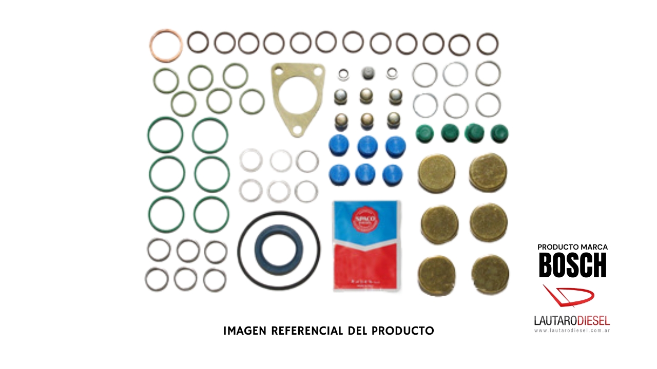 Kit reparo bomba Bosch Juego de juntas para bomba inyectora serie P 7100-7800 07635 | 2417010010