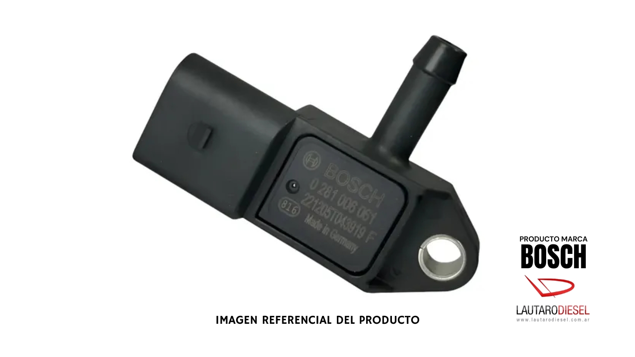Sensor de presion de turbo Bosch Amarok | 03L906051A 0281006061