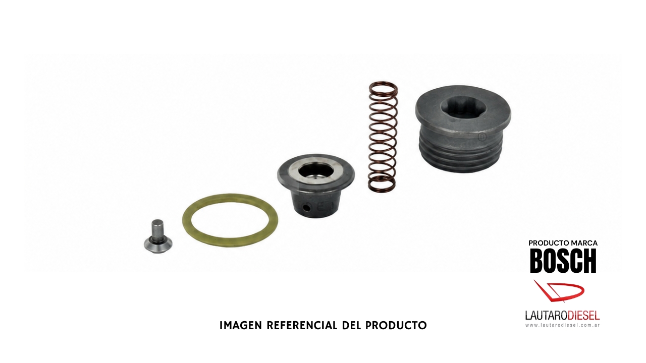 Kit valvula aspiracion Bosch bomba CP3 Renault Trafic 1,9 | N201451 8201011807
