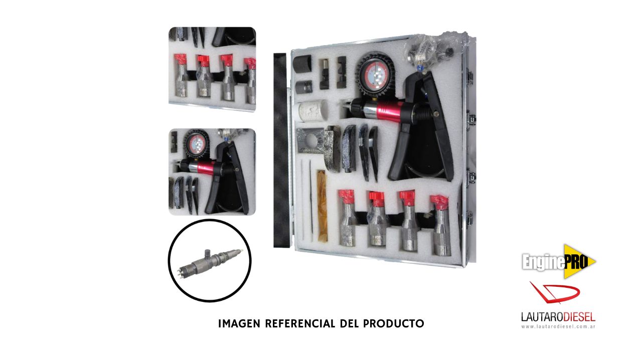 Kit de herramientas EnginePro para reparar inyectores common rail Bosch | SKYT-031