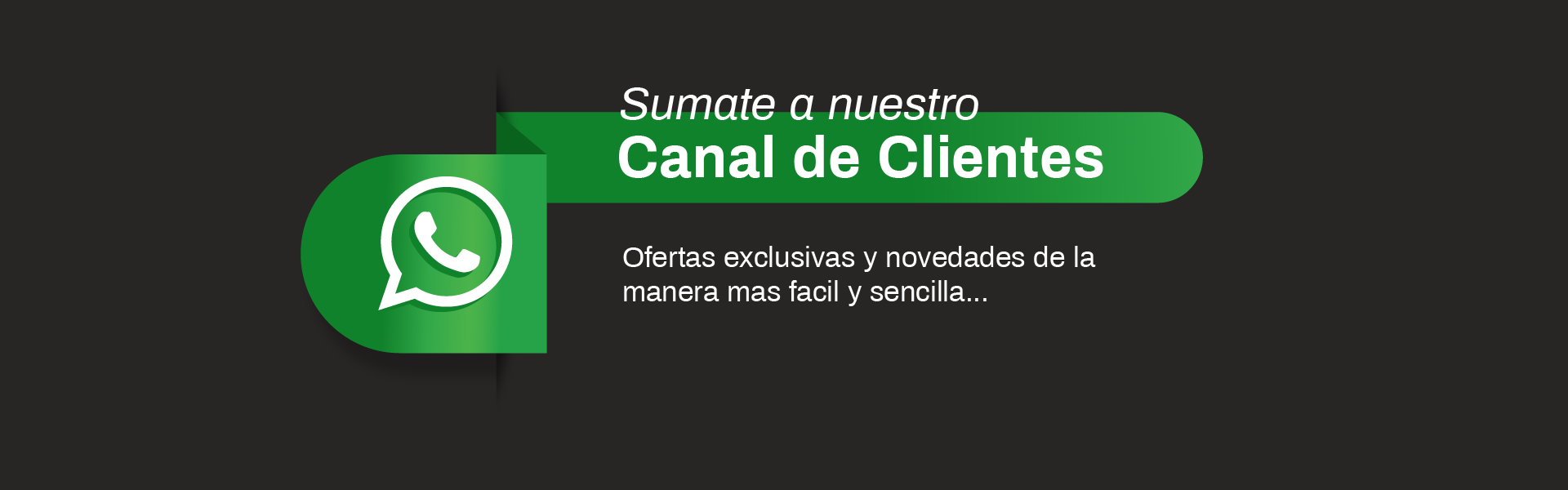 Seguí el canal de Lautaro Diesel Paraguay en WhatsApp. Ofertas exclusivas y novedades de la manera más fácil y sencilla.